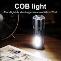 1000000 Lumens 500W NEW Wick Powerful Flashlight Rechargeable Tactical Flash Light Long Range 3000M Search Lamp With Side Light. 