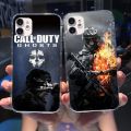 Call Game Duty Mobile Cell Phone Case for iPhone 15 14 13 12 11 XS X 8 7 6 Plus Mini Pro Max SE 2022 Clear Phone Cover Funda. 