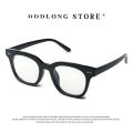 DDDLONG Anti Blue Light Square Glasses Prescription Eyeglasses Frame For Men Women Optical Lens Can Replaceable Eyewear D393.