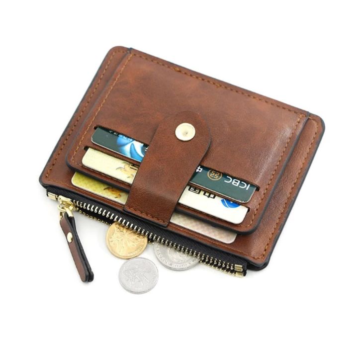 Men's%20Wallet%20Leather%20Credit%20Card%20Holder%20ID%20Card%20Rfid%20Blocking%20Zipper%20For%20Men%20-%20card%20holder%20-%20Image%202