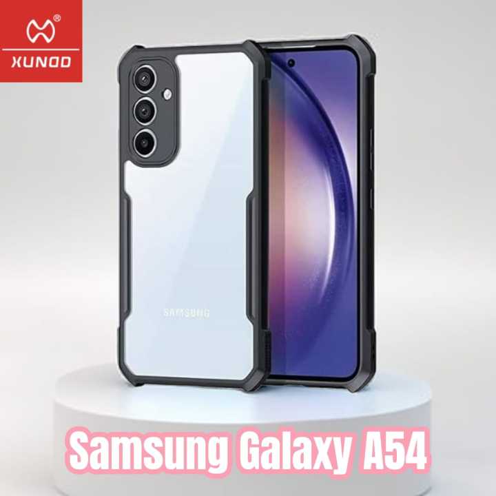 Xundd ( Galaxy A54 5G ) Shockproof Transparent Bumper Phone Cover For Samsung A54 5G Cover Funda Back Case Cover For Smartphone.