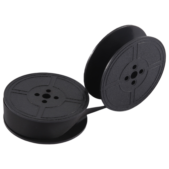 1Pack Typewriter Ribbon Twin Spool Pack Ink for Most Typewriter Black