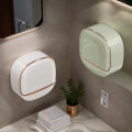 Organizer Case With Lid Drain Soap Box Wall Mounted Punch-Free Soap Dish Flip-Top Creative Storage Rack Travel Storage. 