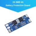 2S BMS 8A Li-ion 8.4V 18650 BMS Battery Protection Board. 