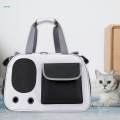 Cat Carrier Travel Transport Bag with to Pet Travel Bag Black. 