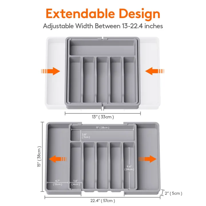 Cutlery%20Drawer%20Organiser%20Expandable%20Utensil%20Tray%20for%20Kitchen,%20Adjustable%20Silverware%20and%20Flatware%20Holder%20Durable%20-%20Image%203