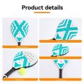 2pcs Padel Rackets Tennis Racquet Sports Control Smart Holes Racket for Outdoor Sports with Balls and Carry Bag. 