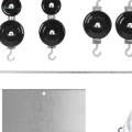Physics Experiment Pulley Set Pulleys Block for School Students Teachers. 