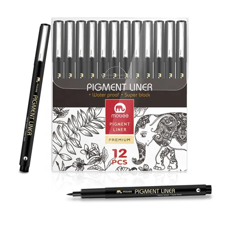 Mobee%20Different%20tip%20size%20Black%20Calligraphy%20Fineliner%20Brush%20art%20marker%20Pen%20Set%20for%20drawing%20-%20Image%204