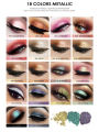 2024 FOCALLURE Glitter Eyeshadow 18 Colors Diamond Eye Glitter Powder Waterpoof Makeup Eye Shadow Crystal Shiny Cosmetics For Women Myhappinessisyou. 
