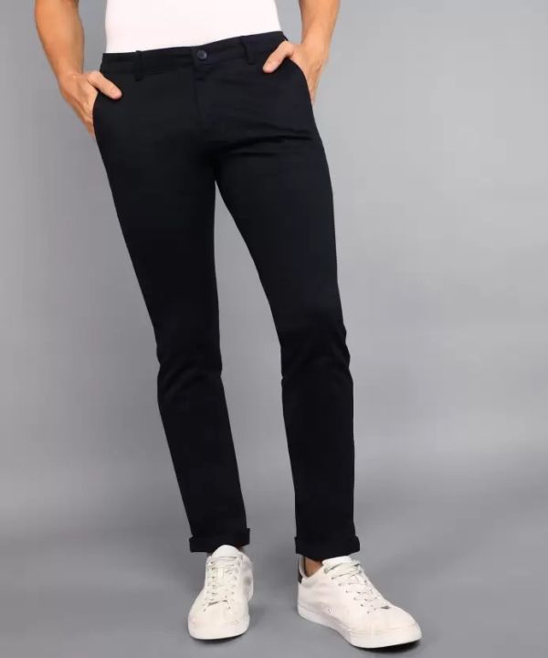 Black Super Premium Casual Gabardine Pant