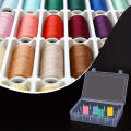 【HOT SALE】 Sewing Thread Storage Box 24/42 Spools Bobbin Organize Case Container Storage Box Craft Spool Display Rack Qingyue. 