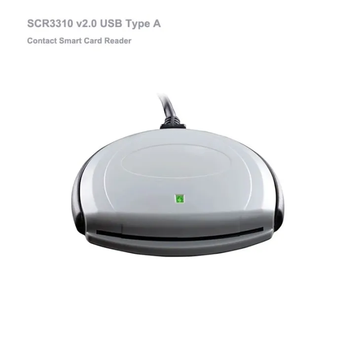 100 pcs SCR3310 v2.0 PC/SC Contact Smart Card Reader Writer for ID Card reader ISO 7816 type A