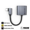 USB C To 3.5 MM Jack Adapter Type-C 3.5mm Earphone HiFi AUX Audio Converter PD 60W Charger Headphone Cable For Samsung iPad Pro. 