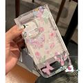 For Infinix Hot 40i 30i 50i Smart 8 9 6 5 7 Pro Plus Hot 30 11 12 9 8 10 Play Tecno Spark GO 10 20 Pro 20C 10C Camon 20 Note 30 40 Pro 12 G96 Cartoon Butterfly Cute Flower Bow Case. 