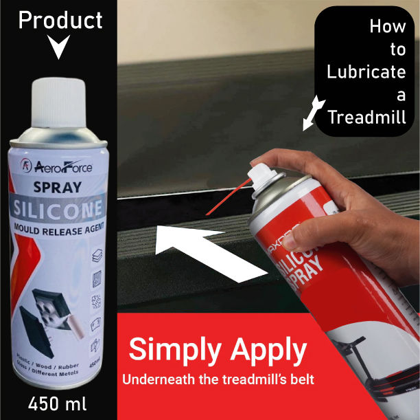 Silicone Spray for Treadmill Lubricant - 450ml