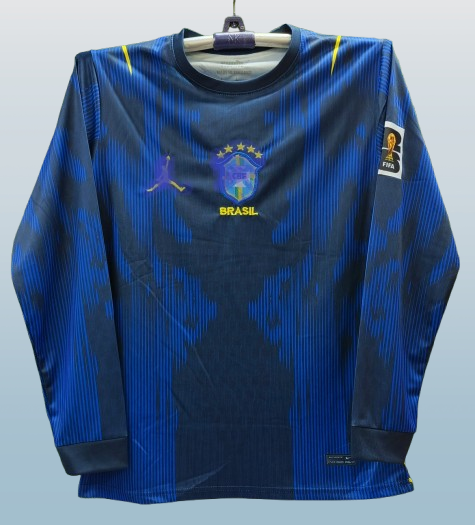 Brazil 2026 Performance full Sleeve Football Jersey – Pro Quality