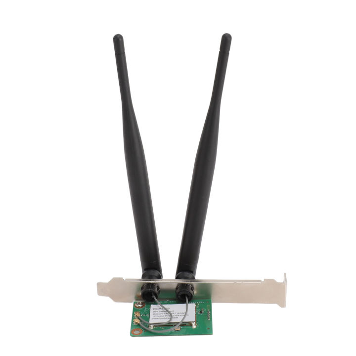 BCM4323 WiFi Card 300Mbps 2.4G 5G Dual Band Built in 9 Pin USB Wireless Network Card Adapter with Dual Antenna for PC