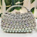 Wholesale Crystals 10 Colors Red Clutch Purse Messenger Bags Clutches Women Bridal Evening Clutch Bag Wedding Party Handbags. 