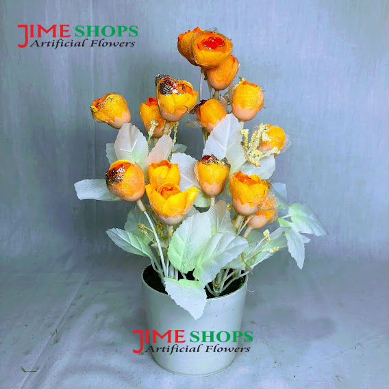 Artificial%20Small%20Sunflowers%20&%20plant%20in%20plastic%20vases%20--25%20cm%20-%20Home%20Decoration%20Item%20-%20Image%203