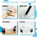 24 Grid Gouache Watercolor Acrylic Moisturizing Palette Leakproof Color Storage.