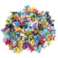 Pokemon Figures Model Lot Bulk Buy 24-144Pcs Different Styles Pikachu Anime Figure Dolls Kawaii Toys Gift Birthday Kids Give Bag.