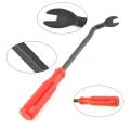 U Tip Nail Staple Fastener Rivet Tack Puller Removing Tool Screwdriver Hand Tool Remover For Automotive Motorcycle. 