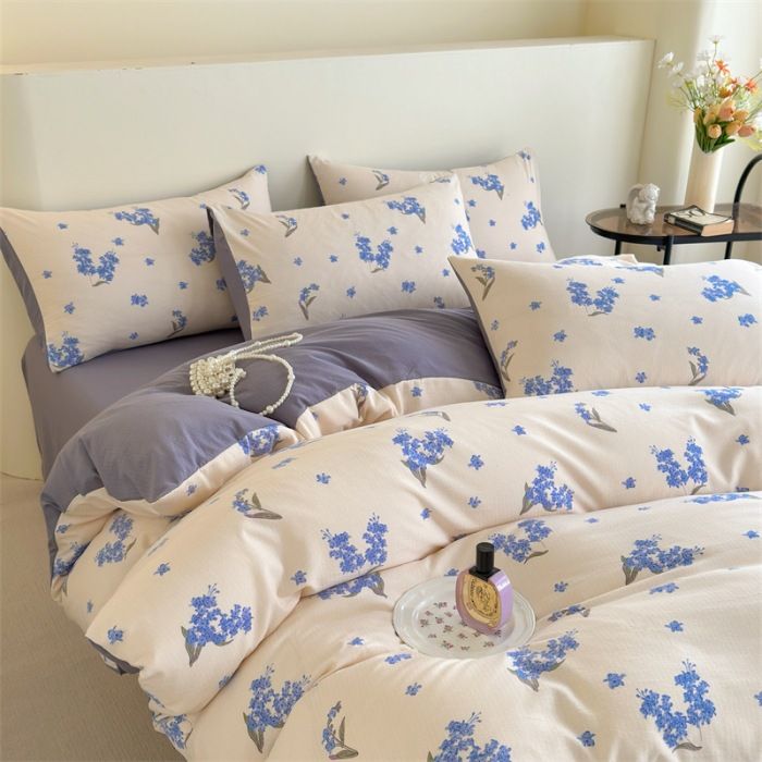 AMaternal%20and%20Child%20Cotton%20Four-Piece%20Bedding%20Bed%20Sheet%20Quilt%20Cover%20Washed%20Cotton%20Student%20Dormitory%20Three-Piece%20Set%20Wholesale%20-%20Image%204