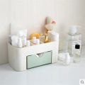 Nordic Desktop Drawer Cosmetic Storage Box Makeup Brush Organizer Box Jewelry Lipstick Mask Compartment Cosmetic Storage Case. 