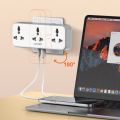 Ld_nio SC3317 3 AC Outlets Portable Extension Power Socket. 