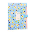 Fresh Floral Filing Production Folder Multi-Function 6 Into Mezzanine File A4 Document File Folder School Office Supplies.