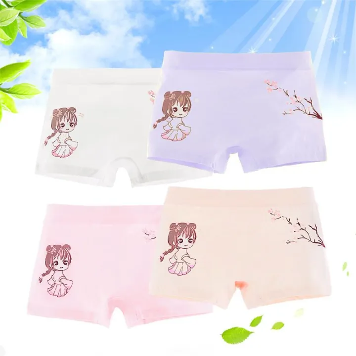 Girls'%20Underwear%20Pure%20Cotton%20Boxer%20Brief%20Little%20Girl%20Children's%20Underwear%20Boxer%20Shorts%20Medium%20and%20Big%20Children%20Cotton%20Baby%20Summer%20-%20Image%205