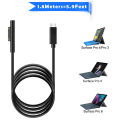 【Hot New Release】 C 15V Charger Adapter Charg Cable for Surface Pro 7/6/5/4/3/GO/BOOK 1/2.