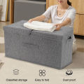 Storage Box, Fabric Storage Box with Lid,Organizer. 