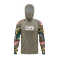 Pelagic Grea Fishing Shirts with UV Protection, Long Sleeve, Hooded Face Cover, Quick Dry Tops, Fishing Face Mask Clothes Upf 50.