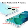 For Vivo Y28 4G Transparent Clear Silicon Tup Back Cover Phone Cases phone cover Pani Cover.