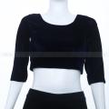 VELVET STRETCHY SHAREE BLOUSE 3/4 SLEEVE GOOD STITCHING FOR WOMEN. 