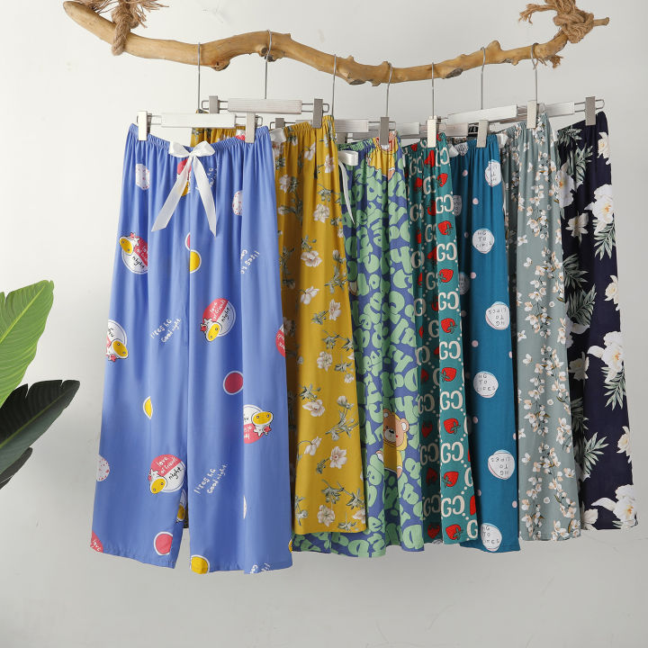Spring%20and%20summer%20thin%20lounge%20pants,%20women's%20floral%20sweet%20and%20casual,%20can%20be%20worn%20outside,%20air-conditioned%20pants,%20loose%20home%20single%20pajama%20pants,%20trousers%20-%20Image%203