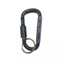 Super Strong Aluminum Alloy D Ring Hook Clip - Heavy-duty and Versatile Clip for Outdoor Activities and Travel - Securely Attach Gear and Accessories. 
