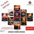 Wall decoration 9pcs Unique Design wallmate Home Decoration poster on PVC Combo Set. 