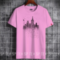 Trendy Brand T-shirt Men's 2025 New Short-sleeve Summer Trendy Pure Cotton Boys T-shirt Men's.