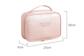 EH 1PC Women PU Leather Cosmetic Bag Large-Capacity Travel Toiletry Waterproof Storage Case Portable Girls Make Up Organizer. 