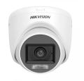 Hikvision DS-2CE76D0T-LPFS 2MP Dual Light Full Color Audio Fixed Mini Dome Camera 25 m IR distance 2.8 mm, 3.6 mm fixed focal lens 1080p. 