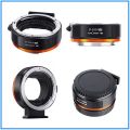 K&F Concept KF06.467 Auto Focus Professional Electronic Lens Adapter for Canon EOS EF/EF-S Lens To Canon EOS R Mirrorless Camera - Black. 