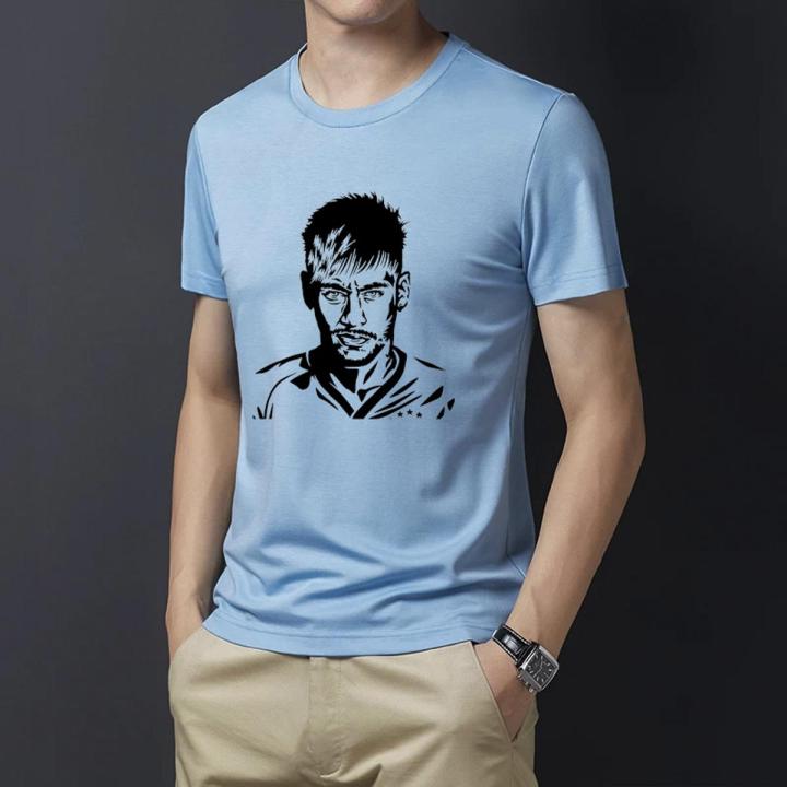 Neymar Fan Half Sleeve Tshirt For Comfortable Use - Jersey Football