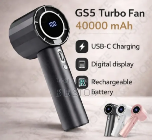 Small Wind Cannon High-Speed Handheld Fan