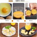 【Trending Now】 Cooking Whisk Eggs Mixing Egg Yolk Shaker Manual Puller Baking Tools Eggs Spin Mixer. 