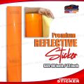 Reflective Waterproof Car Sticker |Self-Adhesive Reflective Safety Warning Sticker for Trucks All Car, Bike, Interior Design, Floor, Kitchen Furniture, Bicycle Motorcycle-48 inch/12 inch.