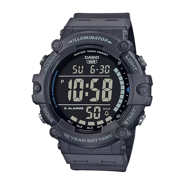 Casio AE-2000W-1BVDF YOUTH Black Digital Men Quartz Resin | Daraz.com.bd