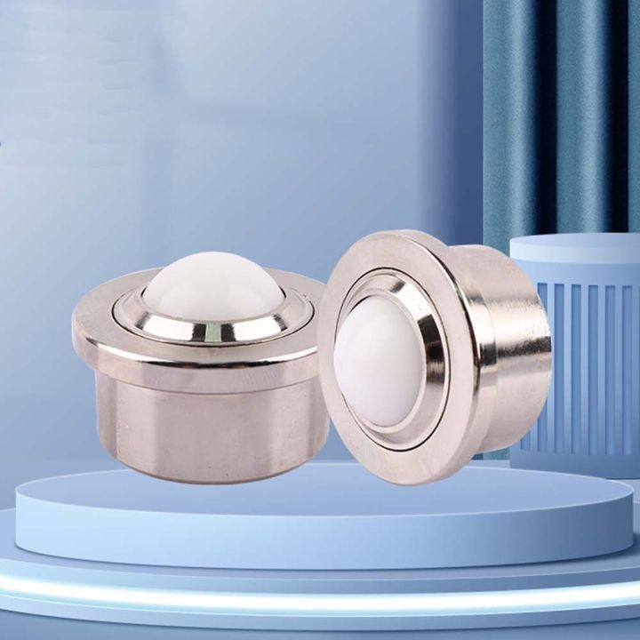 Mini Ball Swivel Caster Universal Wheel Nylon Ball Metal Caster Wheel For Machinery Trolleys Furniture Hardware Accessories